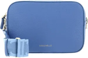 Coccinelle Light Blue Leather Women Women's Handbag