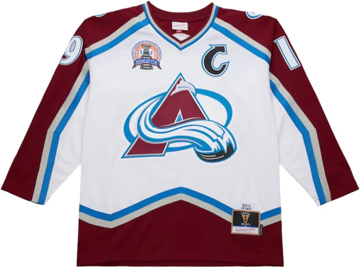 Colorado Avalanche Sakic #19 2000-01 Mens Power Play Jersey