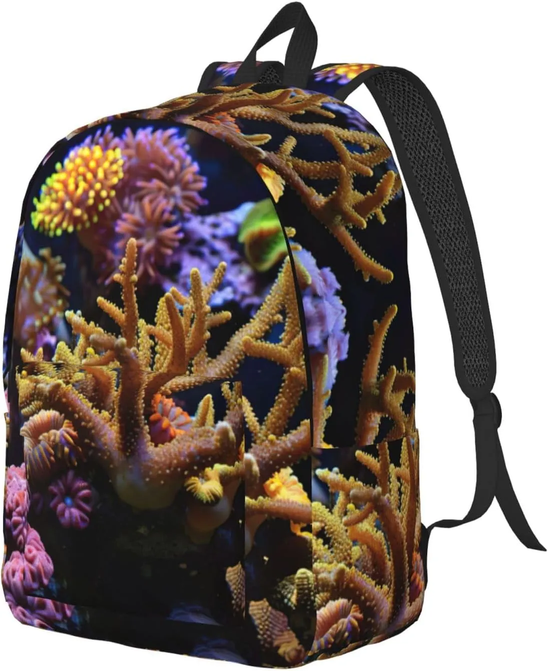 Coral Reef print Backpack Travel Backpacks for Women Men College Backpack Computer Bag for Travel