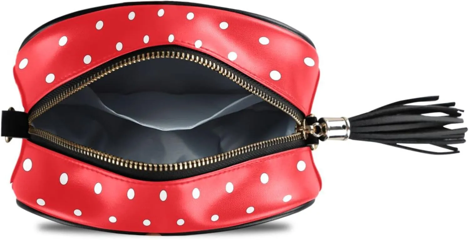 Crossbody Bag for Women Shoulder Bag with Chain Strap and Tassel