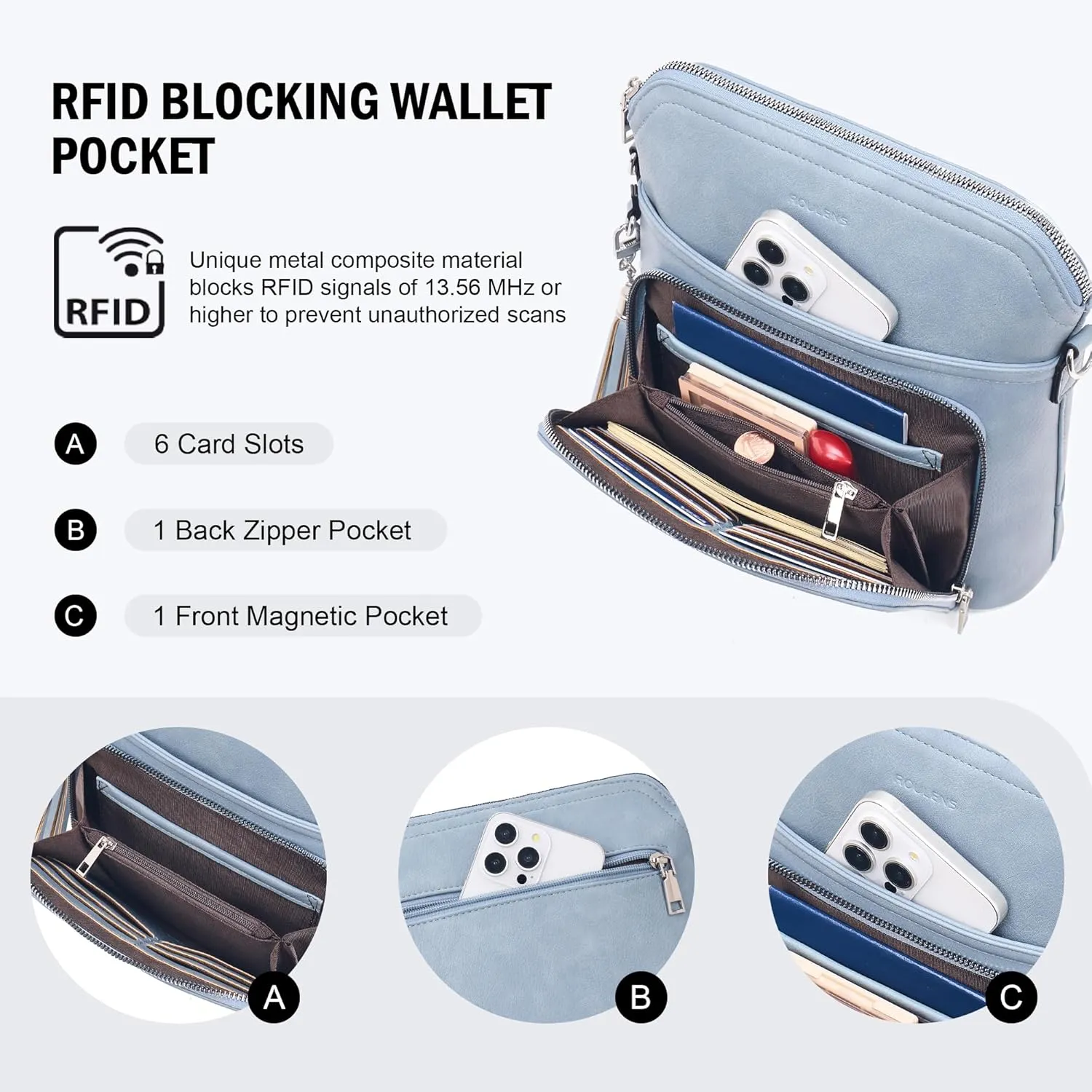 Crossbody Purse for Women,Lightweight Medium Crossbody Bag Soft Leather Women's Shoulder Handbags with Tassel