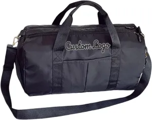Custom Duffel Bags Name/Logo Embroidered Personalized Weekender Overnight Bag with Shoe Compartment Waterproof Gym Bag for Travel Women Men