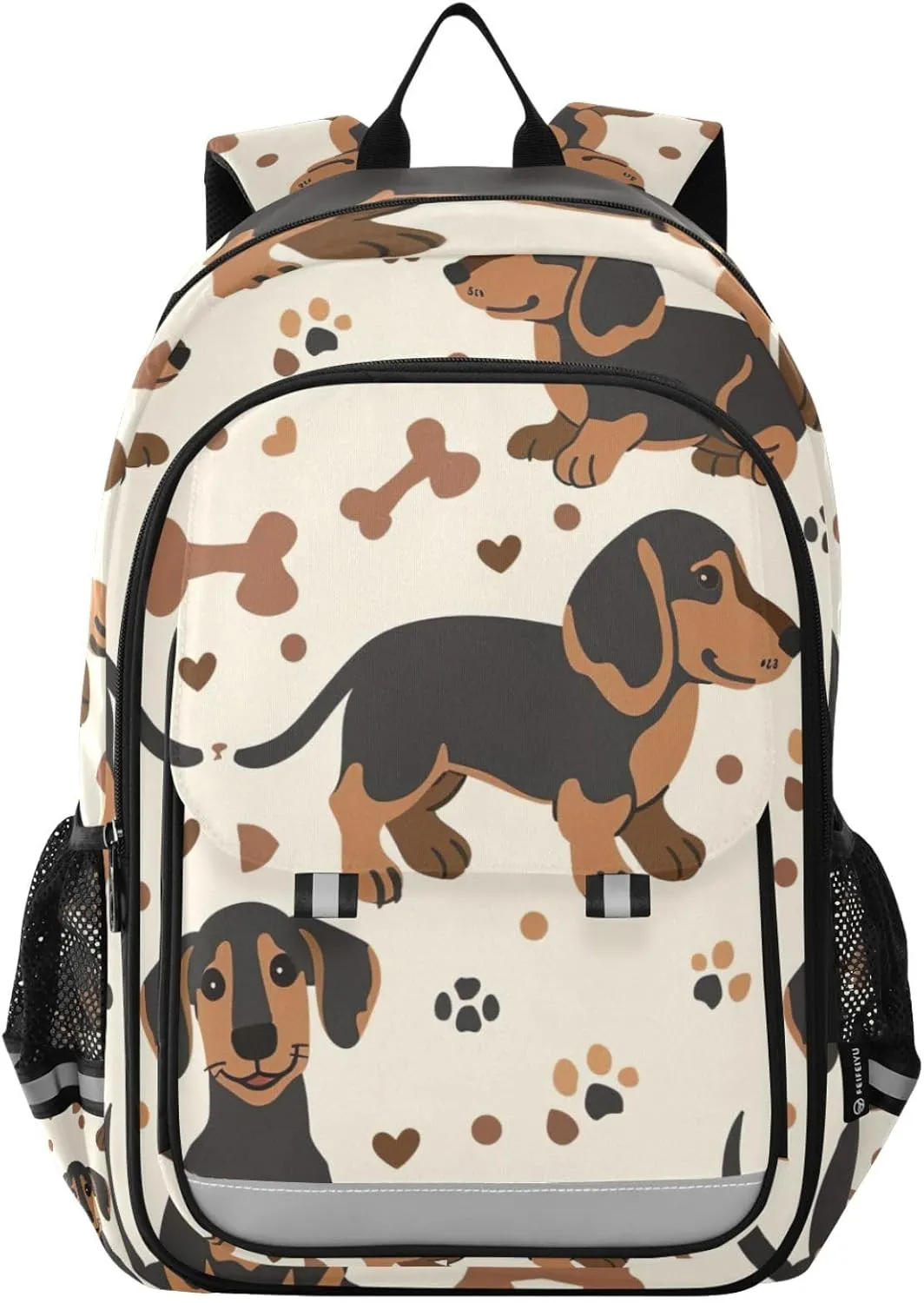 Cute Dachshunds Book Bag for Kids, Cool Backpacks for Kids, Kid Backpack for Travel