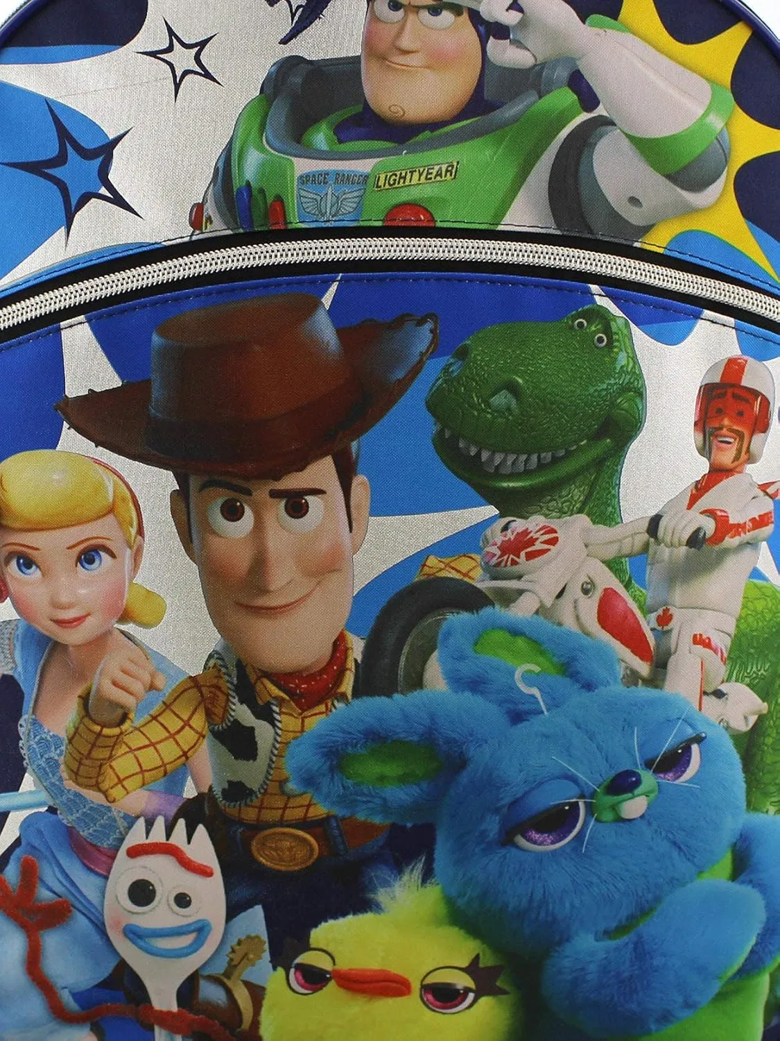 Disney Toy Story 4 Boy's Girl's 16 Inch School Backpack (One Size, Blue)