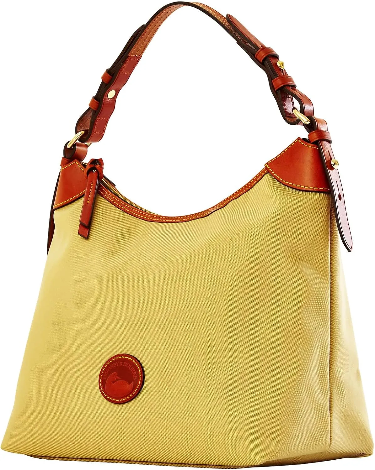 Dooney & Bourke Women's Large Erica Shoulder Bag in Nylon, with Adjustable and Detachable Shoulder Strap