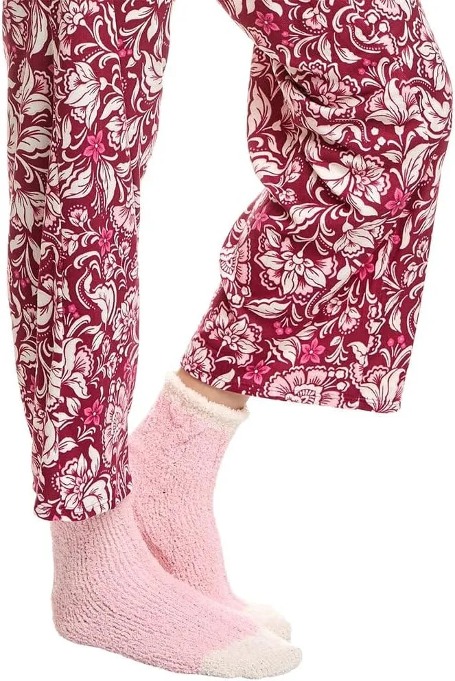 ELLEN TRACY 2Pc Top & Pant Pajama Set