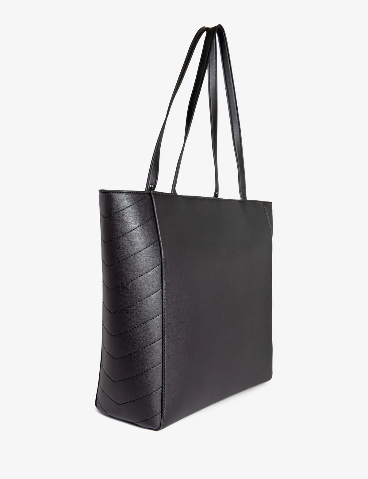 EMBOSSED LOGO TOTE BAG