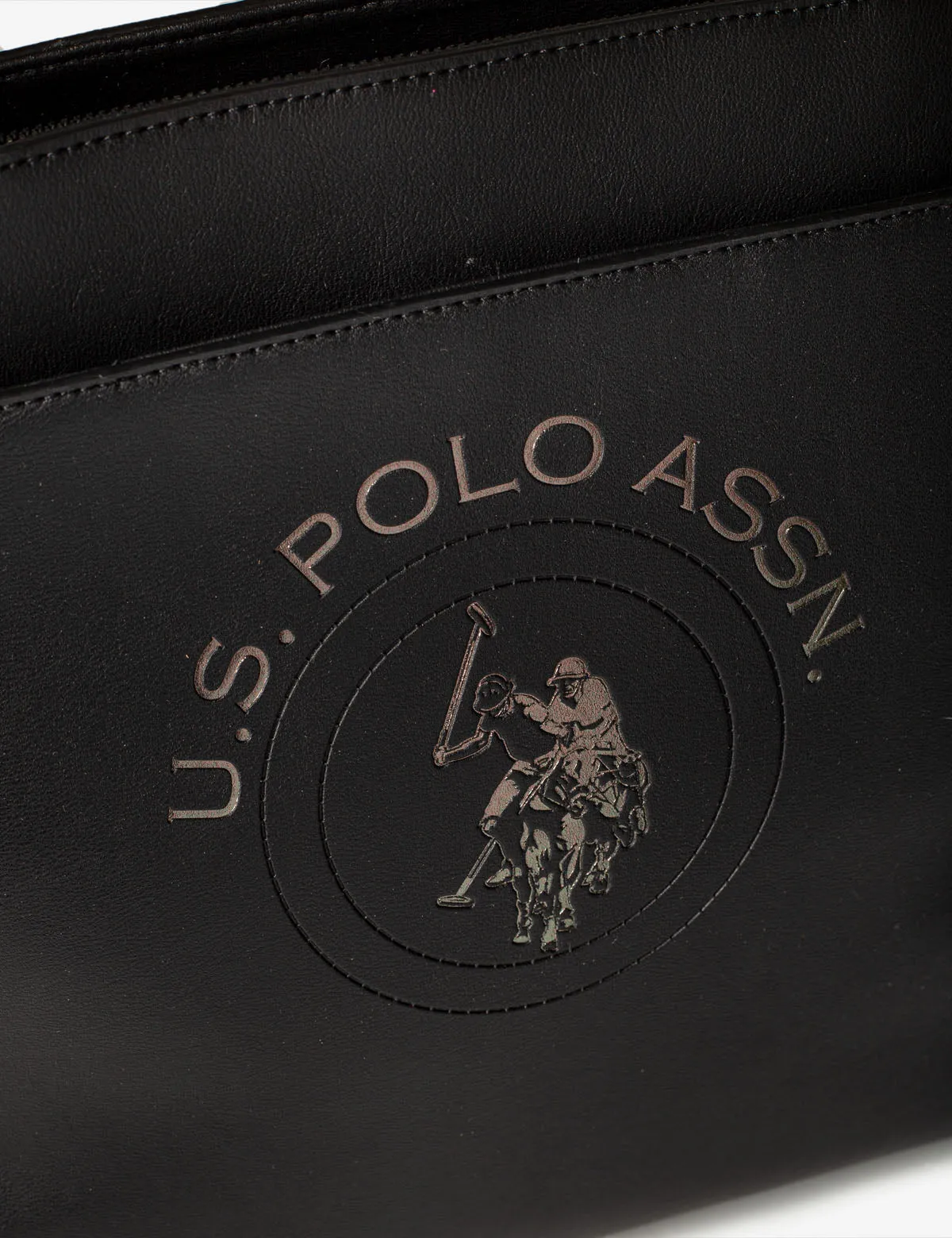 EMBOSSED LOGO TOTE BAG
