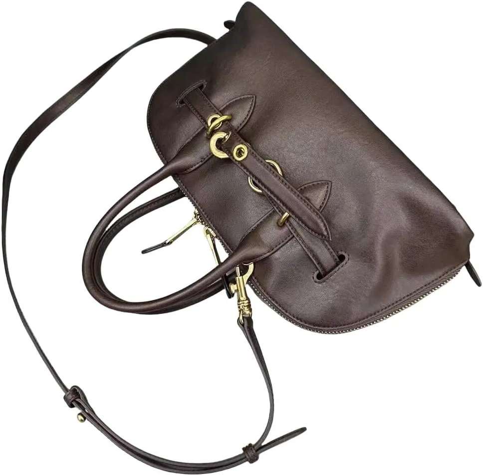 EvaLuLu Genuine Leather Shoulder Bag