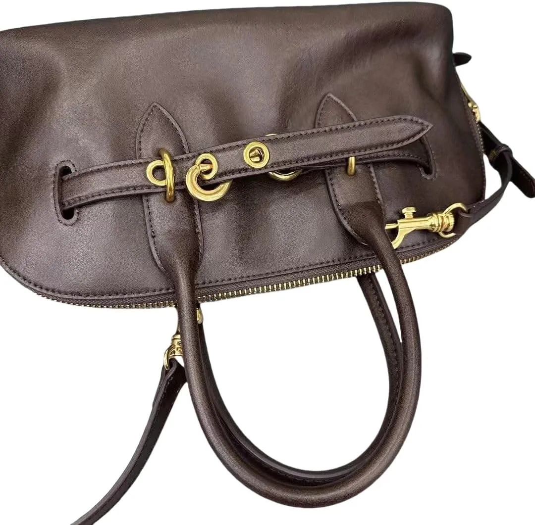 EvaLuLu Genuine Leather Shoulder Bag