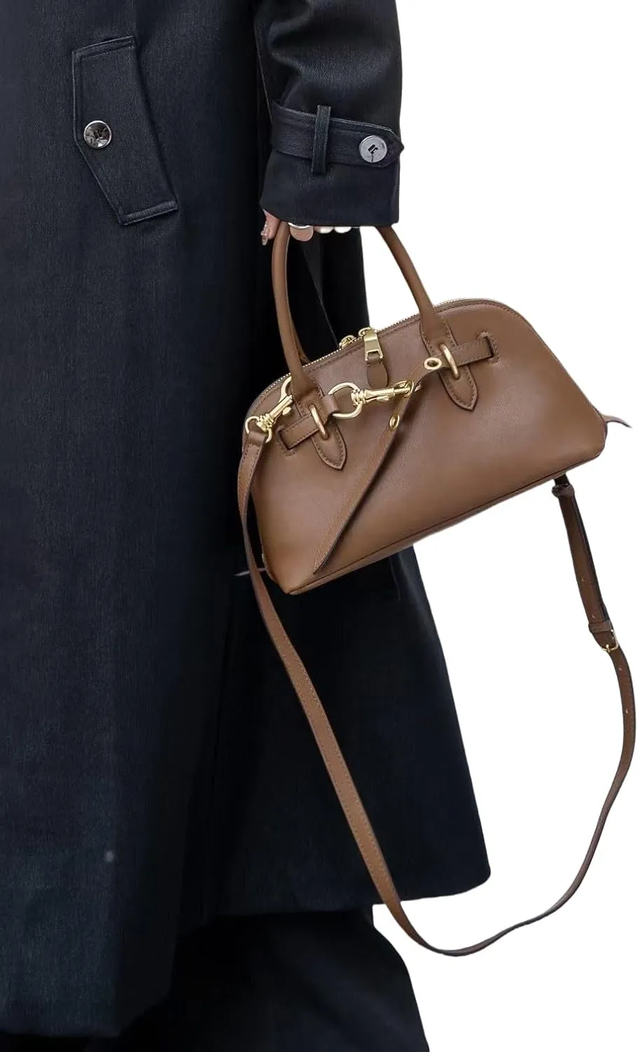 EvaLuLu Genuine Leather Shoulder Bag