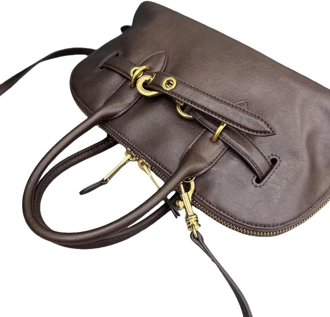 EvaLuLu Genuine Leather Shoulder Bag
