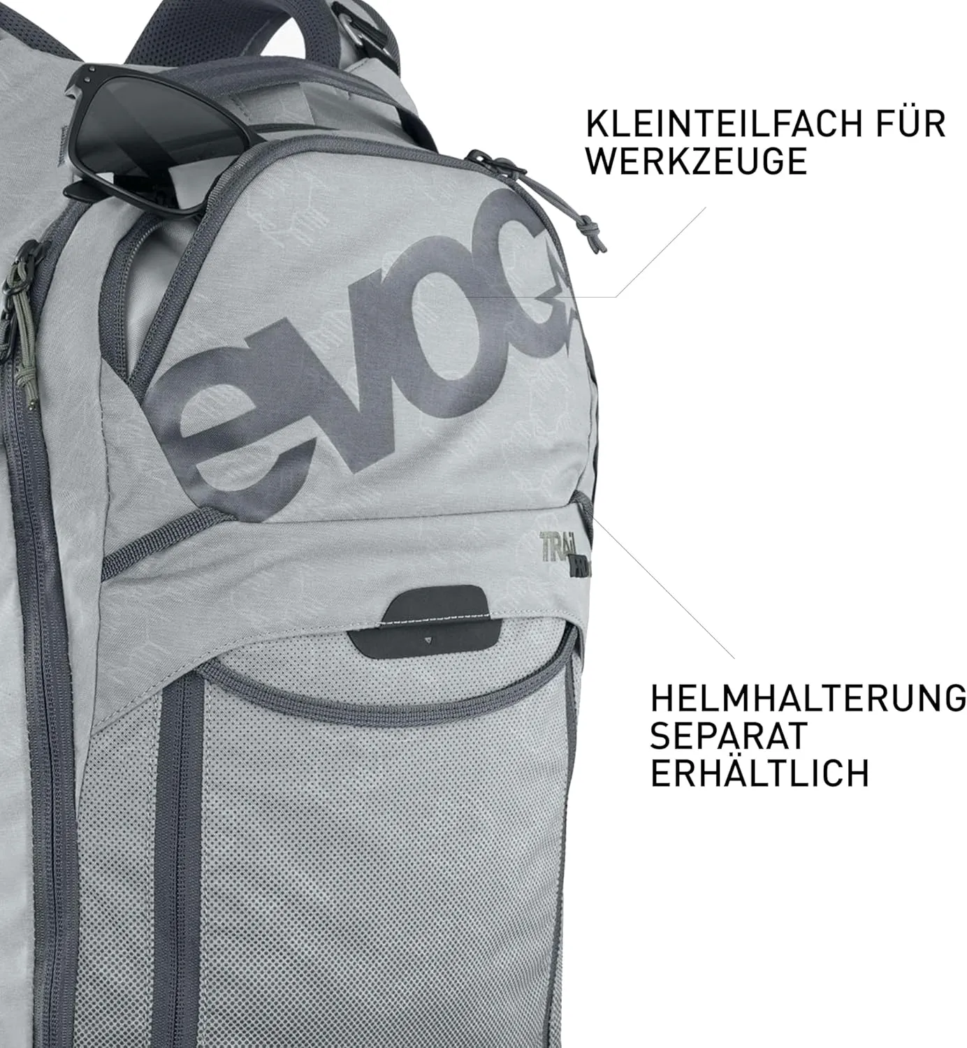 EVOC Backpack, Stone-Carbon Grey, Large-X-Large