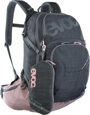 Evoc Explorer PRO 26L Grey/Pink Mountain Bike Unprotected Unisex Adult Rucksack, 26