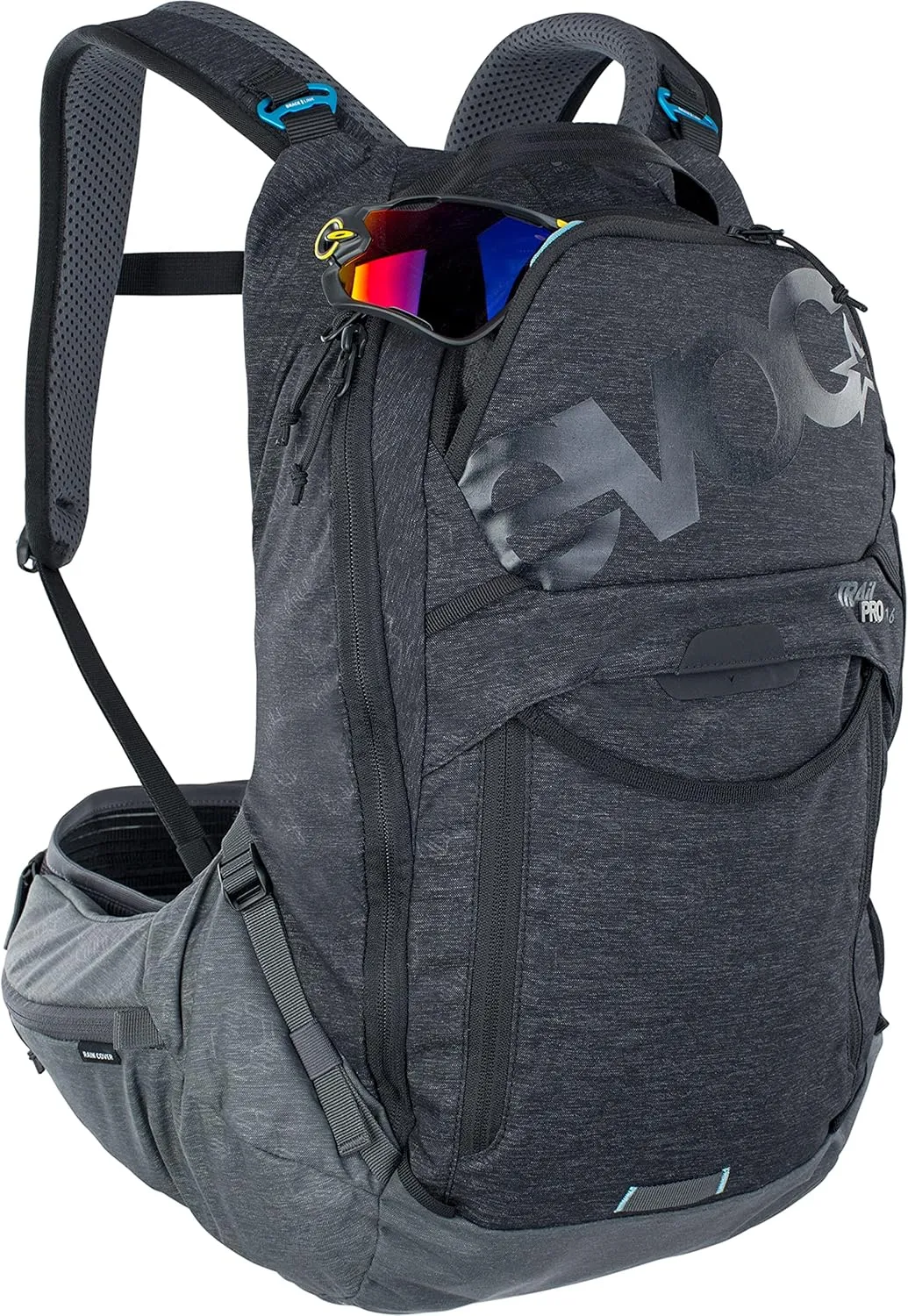 EVOC Rucksack Backpacks, Black/Carbon Grey, Large-X-Large
