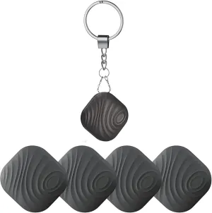 Findthing Key Finder Smart Tag 4-Pack - Bluetooth Tracker Item Locator with Key Chain - Both iOS and Android Compatible for Keys Pet Wallets Backpacks and Tablets