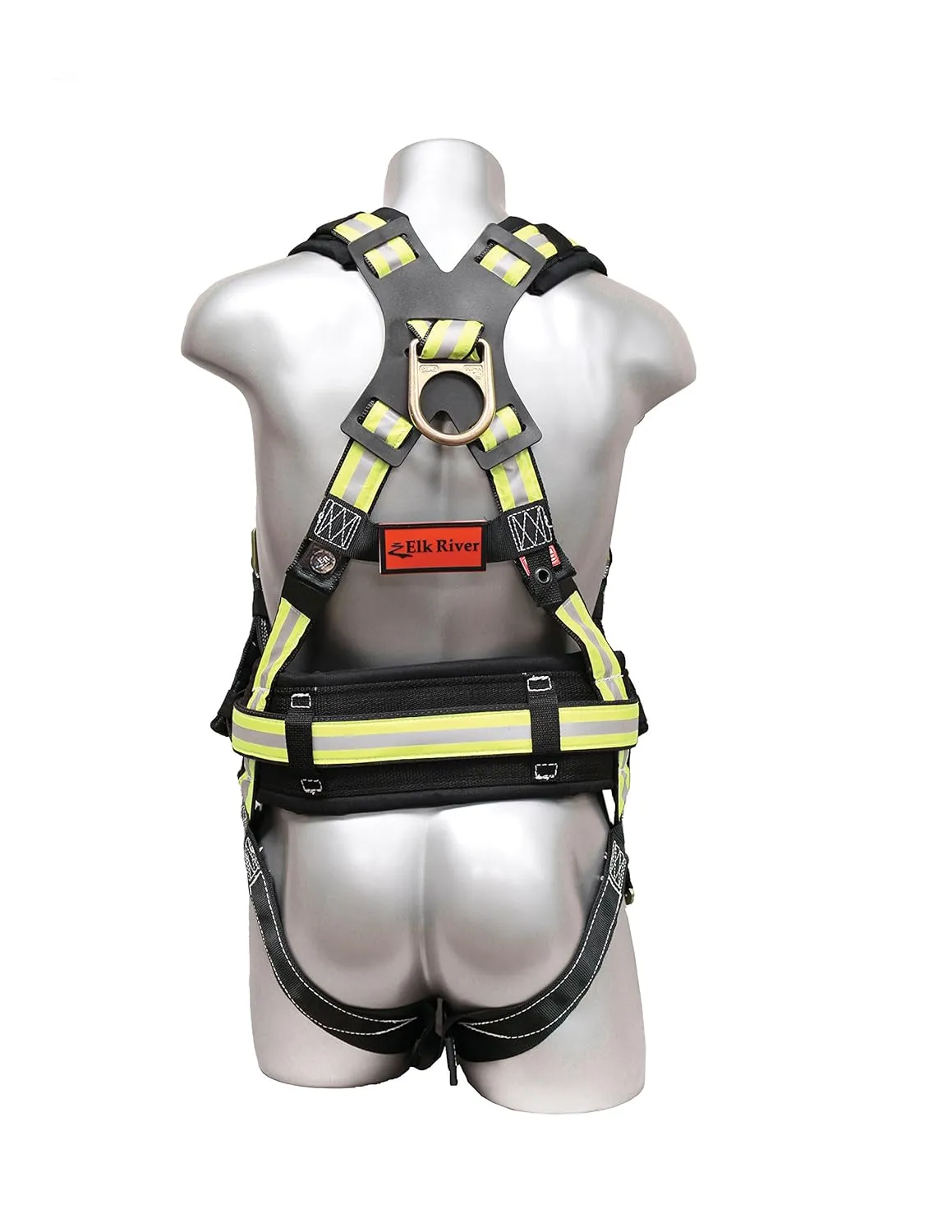 FireFly Platinum Series Harness with Quick Connect Buckles, 3 D-rings, Polyester/Nylon, Large