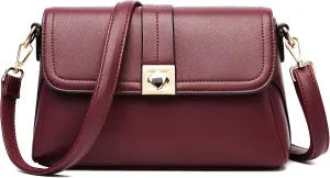 FSD.WG Women Tassel Zipper Pocket Crossbody Bag Shoulder Purse Fashion Travel Bag with Multi Pockets