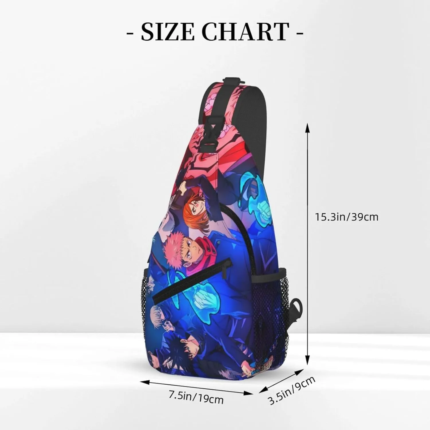 G-ojo Satoru Crossbody Bag Sling Shoulder Backpack for Outdoor Travel,Sports,Camping,Hiking,Shoulder Bags