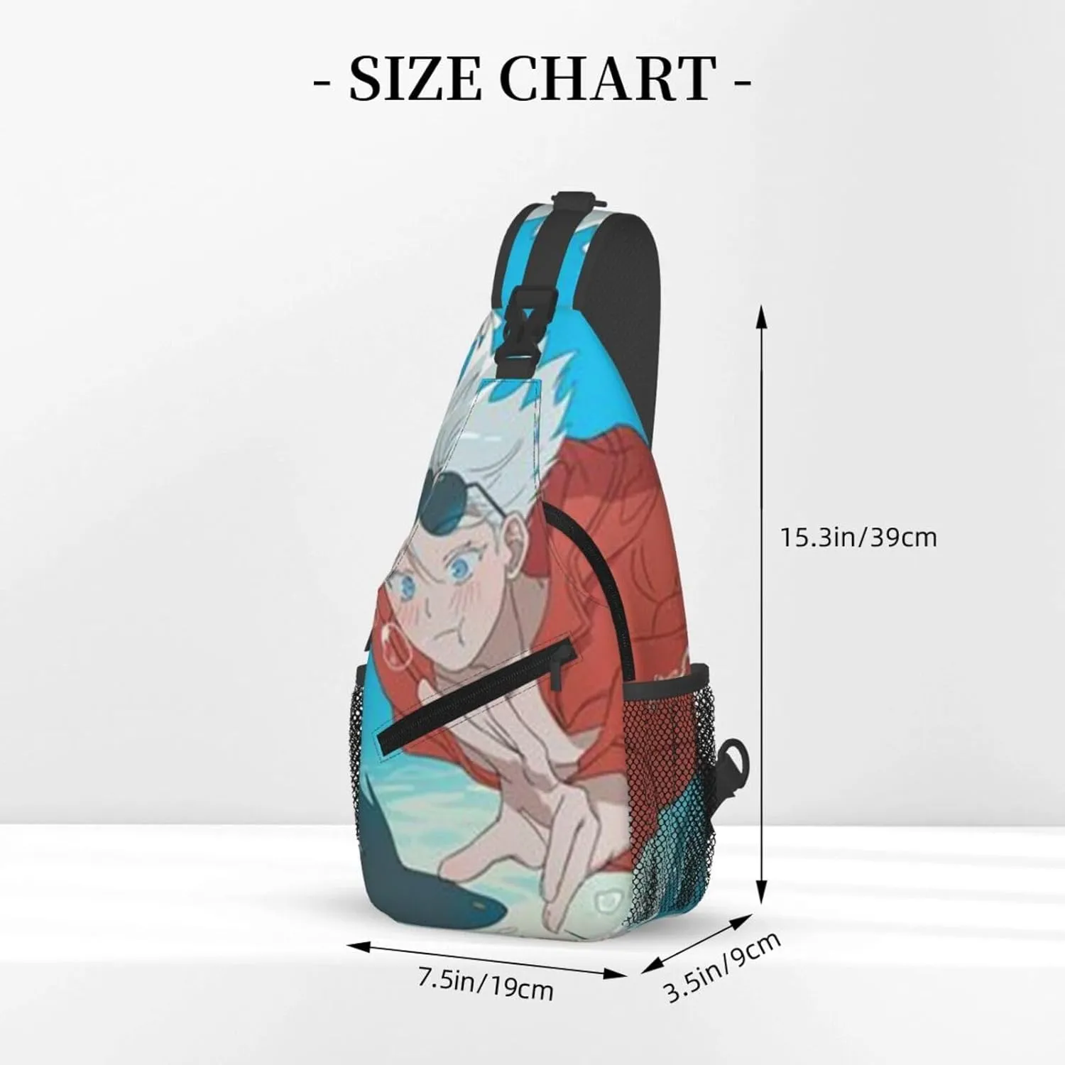 G-ojo Satoru Crossbody Bag Sling Shoulder Backpack for Outdoor Travel,Sports,Camping,Hiking,Shoulder Bags
