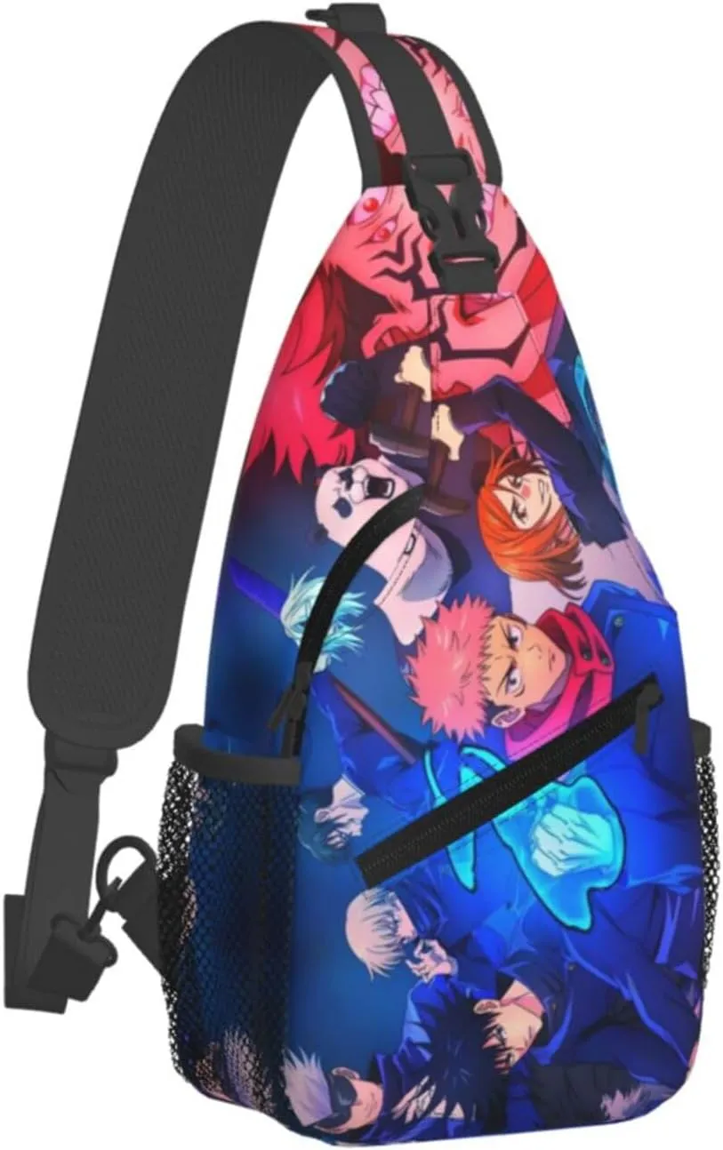 G-ojo Satoru Crossbody Bag Sling Shoulder Backpack for Outdoor Travel,Sports,Camping,Hiking,Shoulder Bags