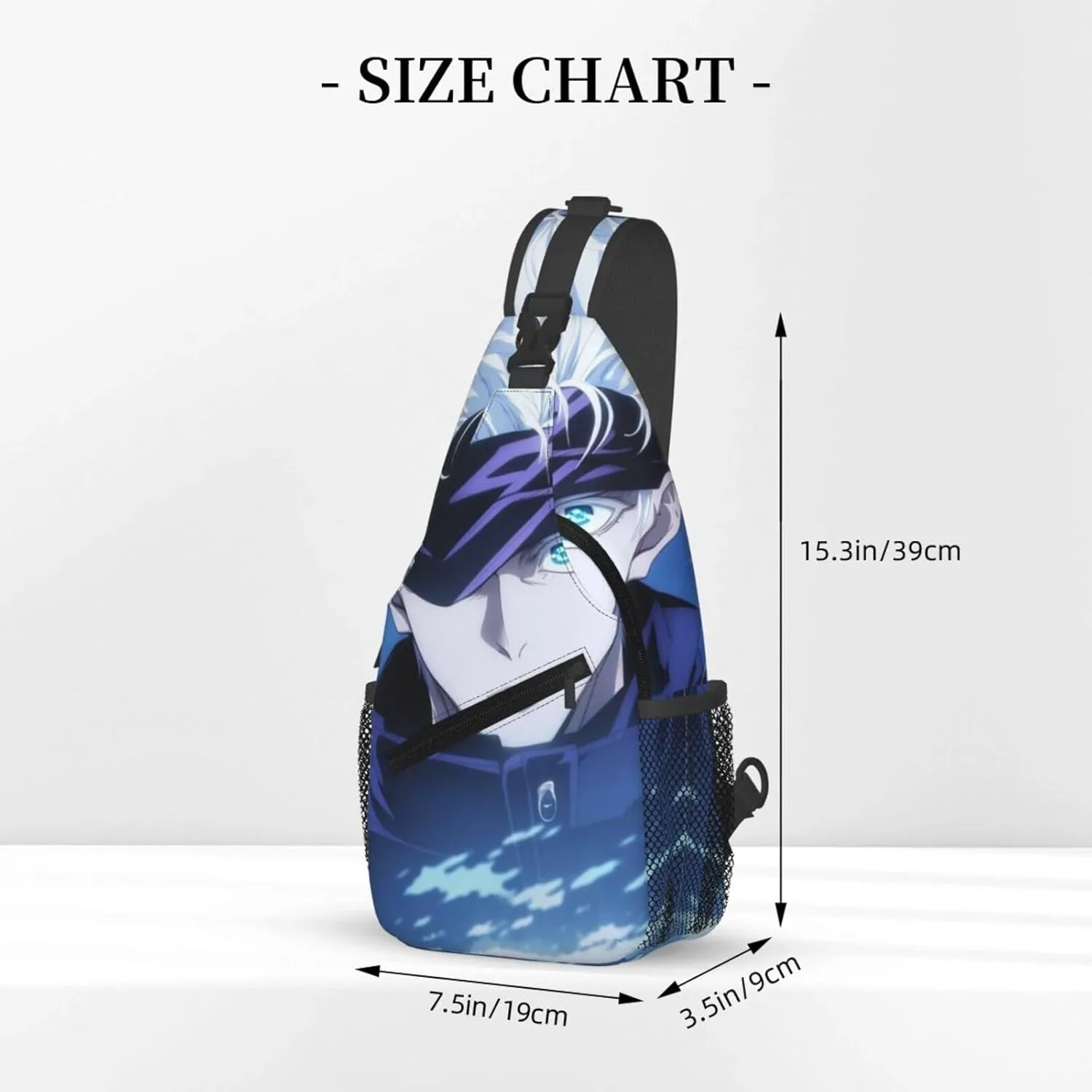 G-ojo Satoru Crossbody Bag Sling Shoulder Backpack for Outdoor Travel,Sports,Camping,Hiking,Shoulder Bags