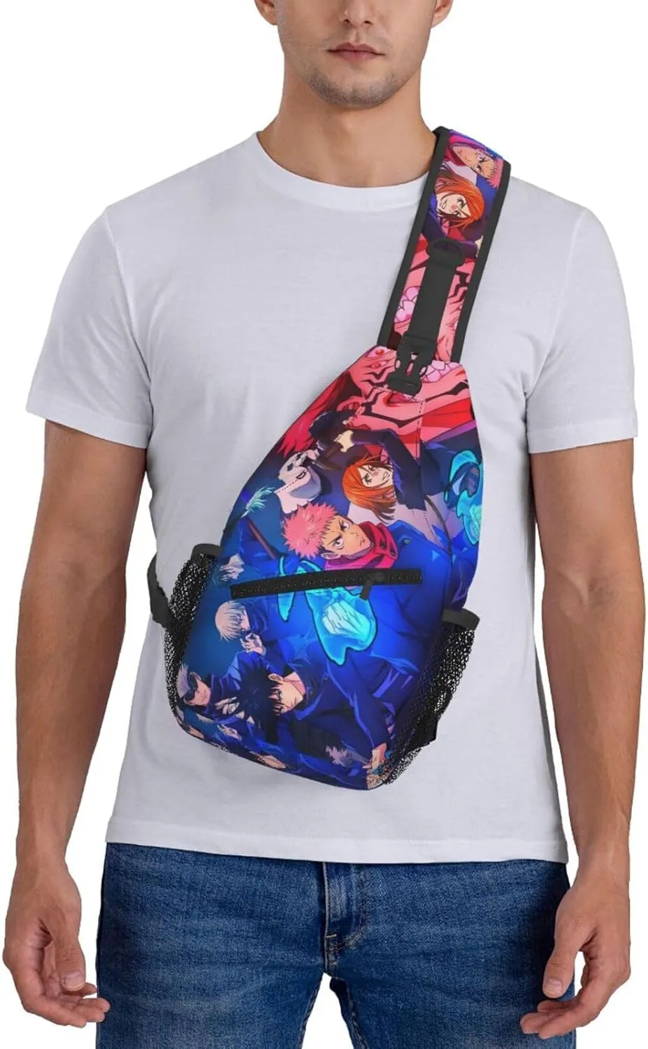 G-ojo Satoru Crossbody Bag Sling Shoulder Backpack for Outdoor Travel,Sports,Camping,Hiking,Shoulder Bags