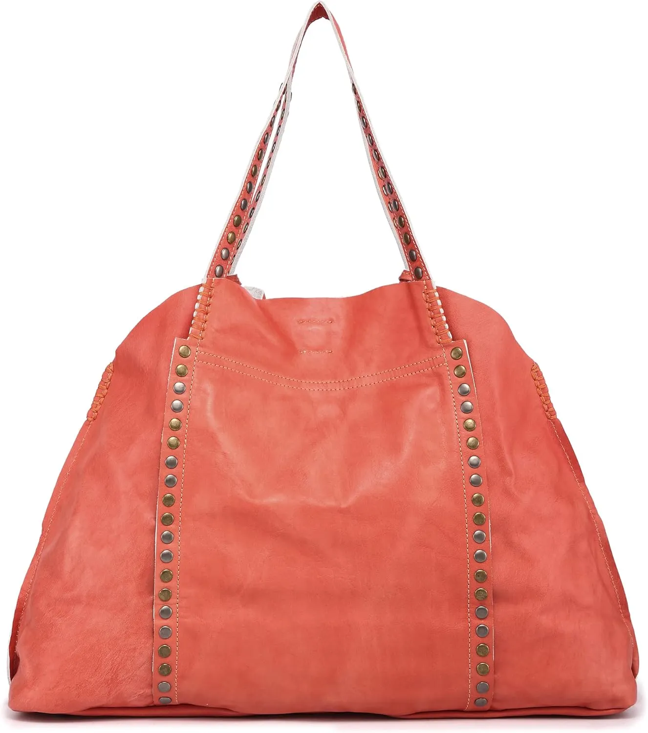 Genuine Leather Birch Tote Bag