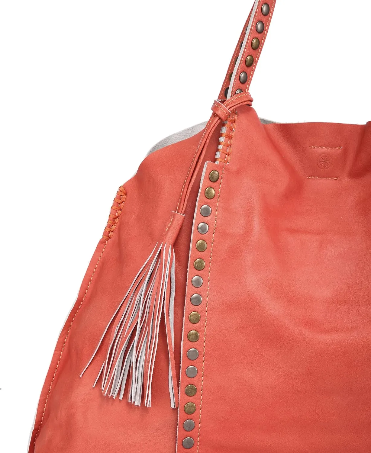 Genuine Leather Birch Tote Bag