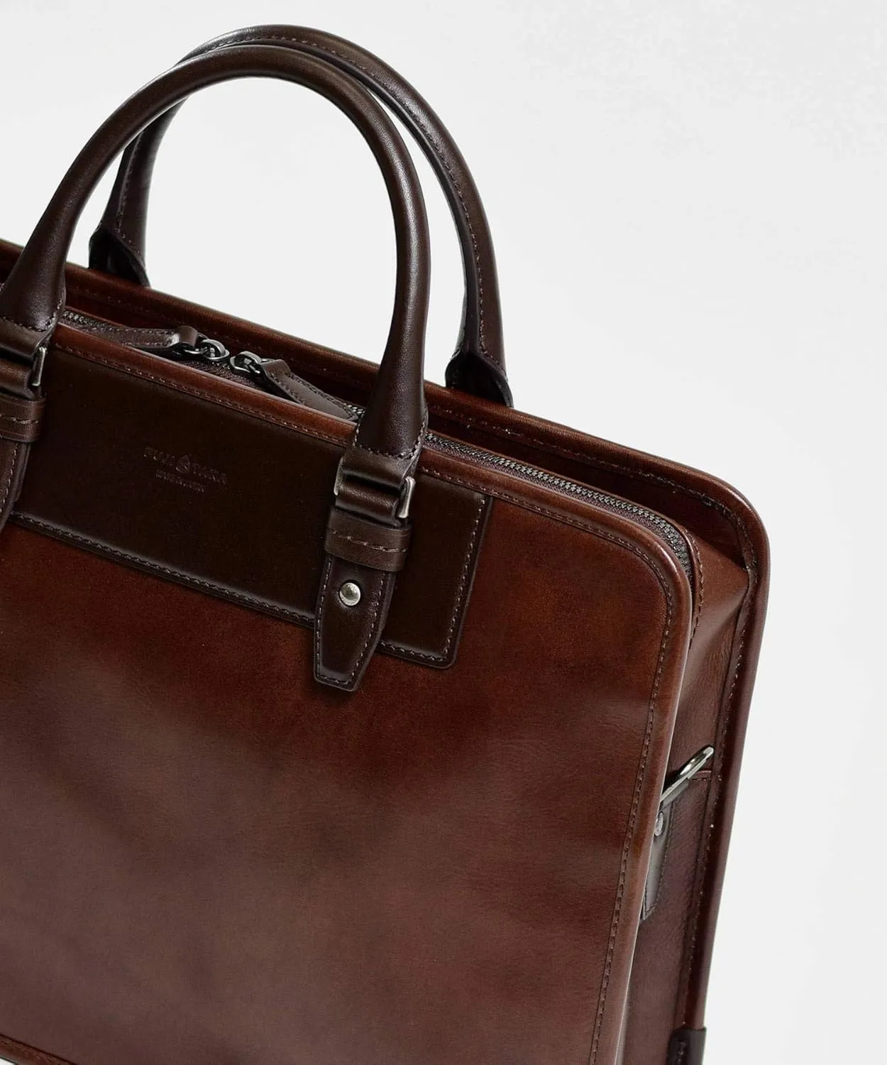 Genuine Leather Briefcase A4 A, Made In Japan, No.610501