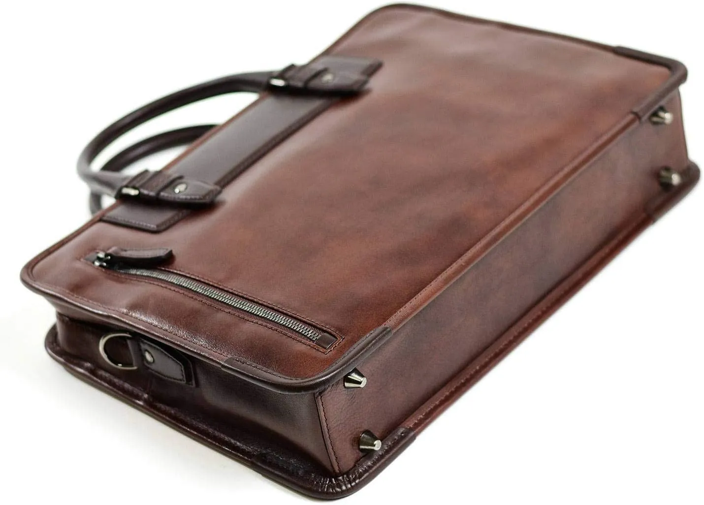 Genuine Leather Briefcase A4 A, Made In Japan, No.610501