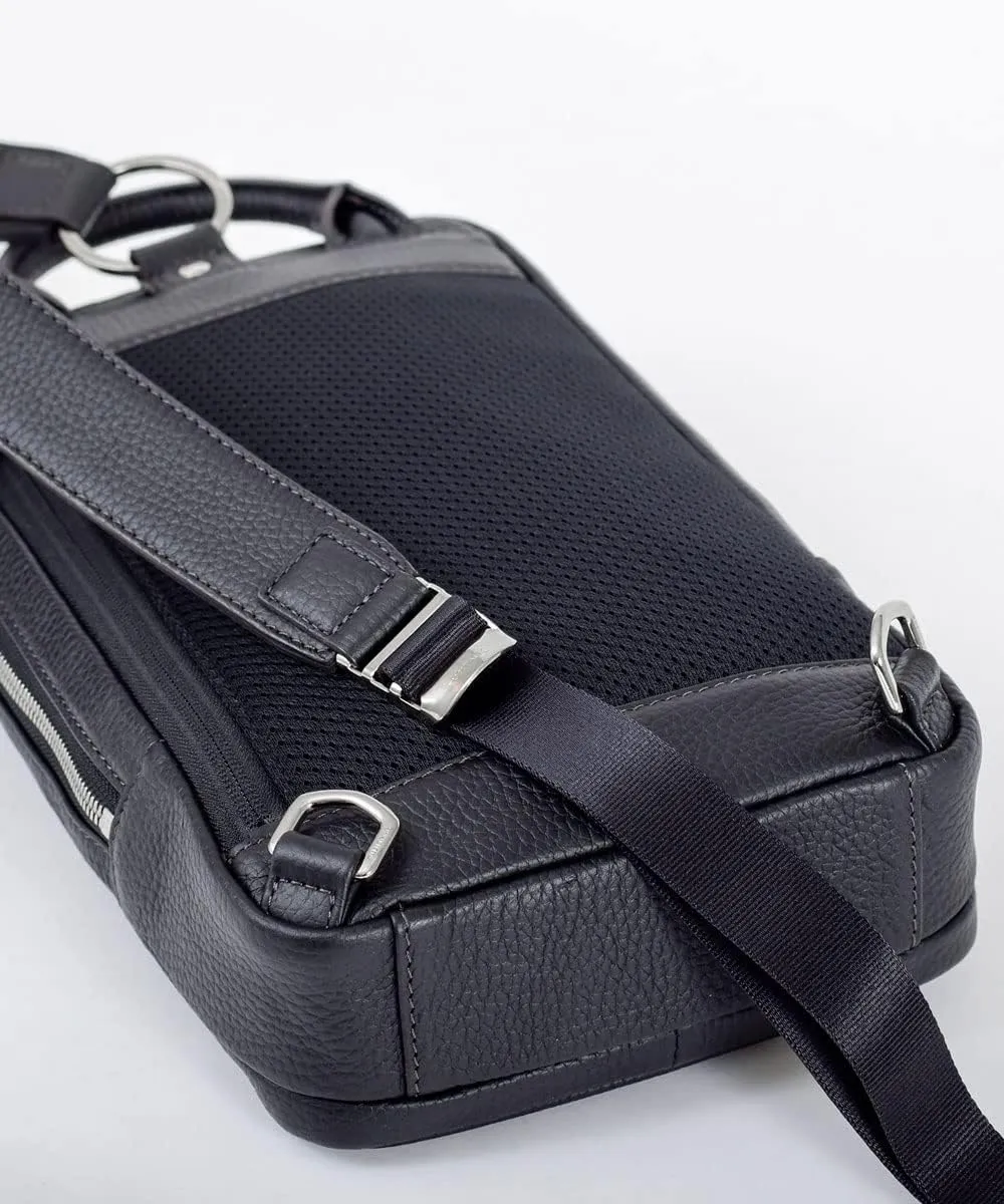 Genuine Leather One Shoulder Bag, Made In Japan, No.627911