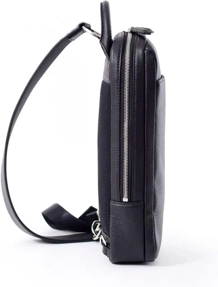 Genuine Leather One Shoulder Bag, Made In Japan, No.627911