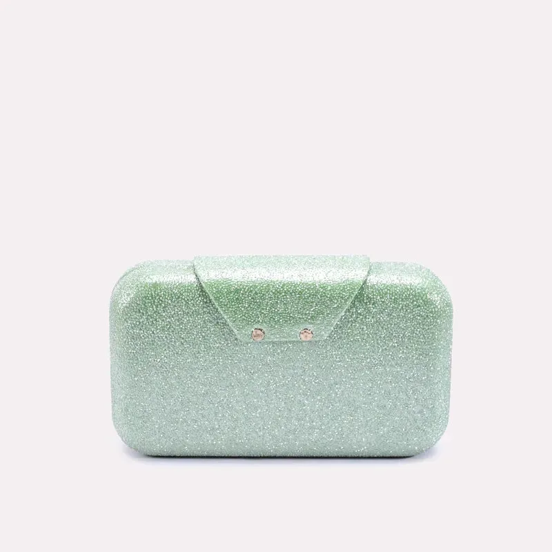 Glimmer Grace Green Casual Clutch 0315717