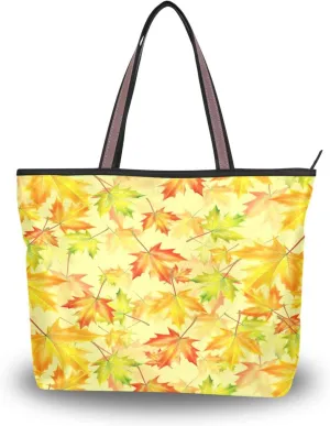 Halloween Pumpkin Tote Purse with Pockets and Compartments,Halloween Pumpkin Tote Bag Zippered