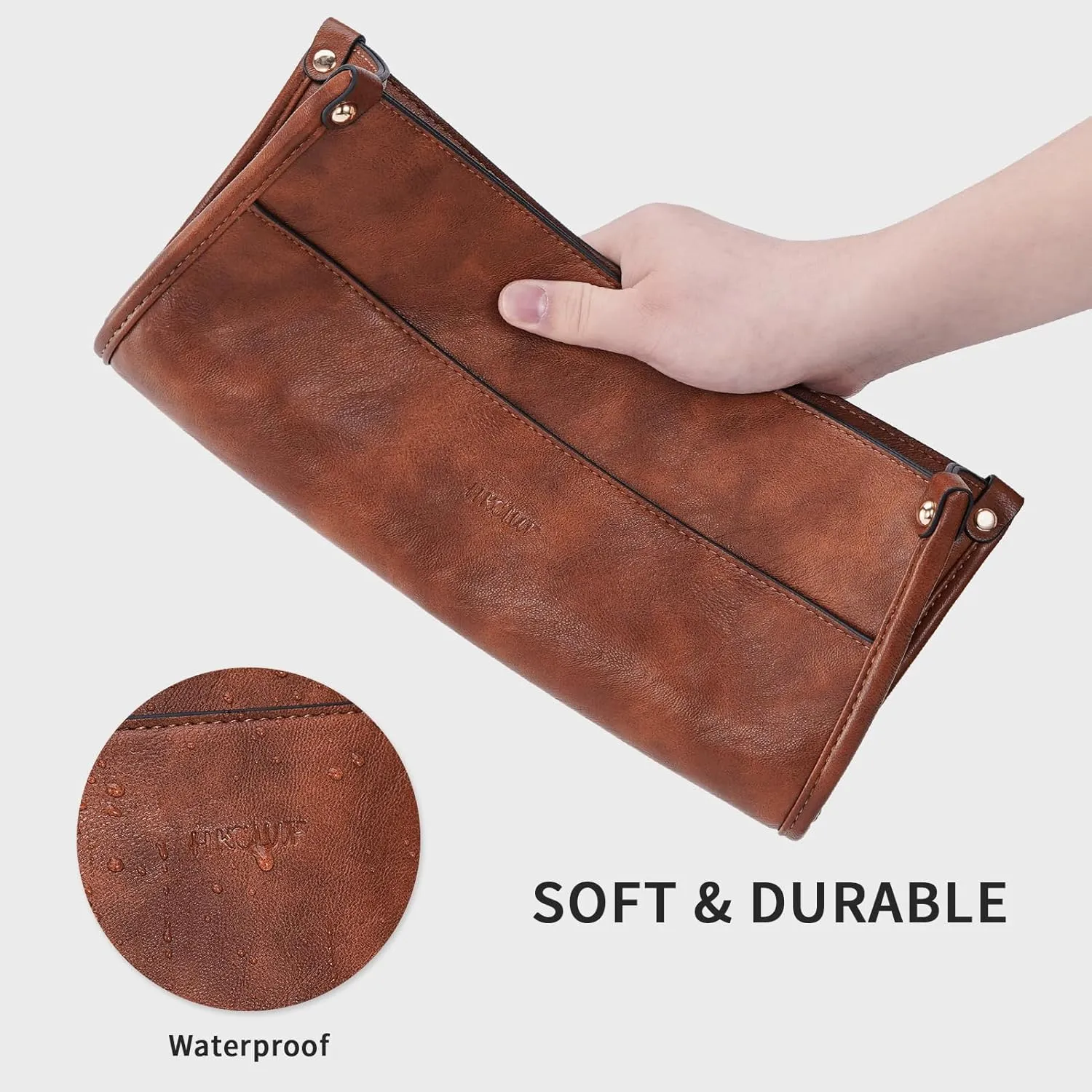HKCLUF Vegan Leather Crossbody Bags Purse for Women Trendy Tassel Hobo Handbag Women With 2PCS Adjustable Guitar Strap