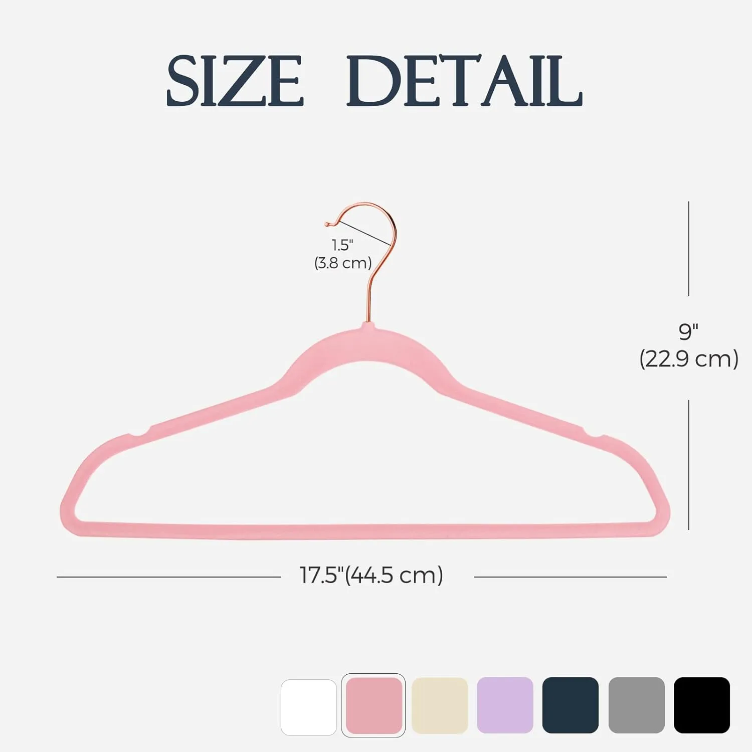 HOUSE DAY Velvet Hangers 30 Pack, Premium Non-Slip Felt Hangers, Sturdy Pink Clothes Hanger Heavy Duty, Space Saving Durable Suit Coat Hanger, 360° Rotating Rose Gold Hook
