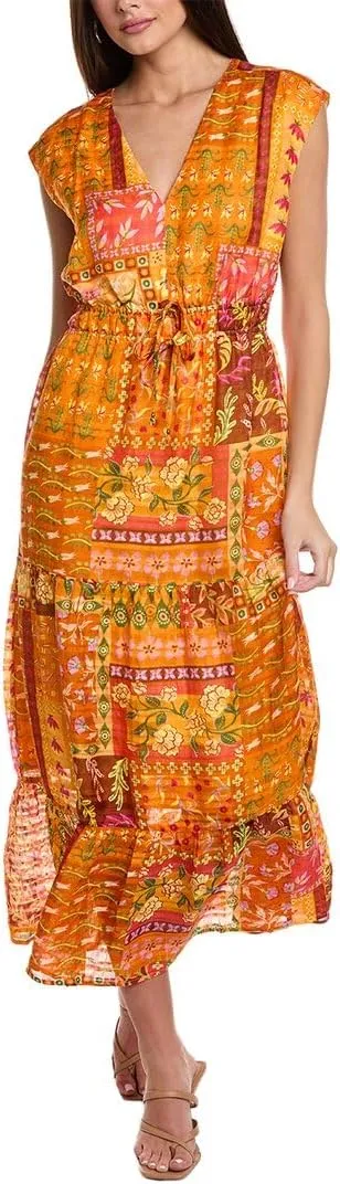 Indy Linen-Blend Maxi Dress
