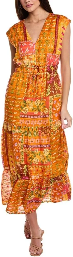 Indy Linen-Blend Maxi Dress