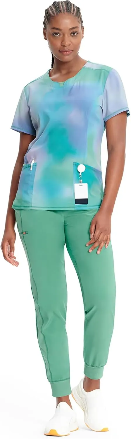 Infinity Cherokee Women Scrubs Top Round Neck CK609