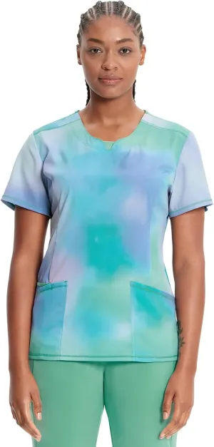 Infinity Cherokee Women Scrubs Top Round Neck CK609