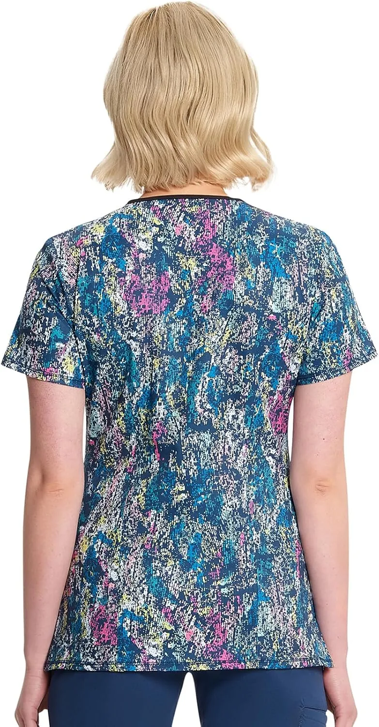 Infinity Cherokee Women Scrubs Top Round Neck CK609