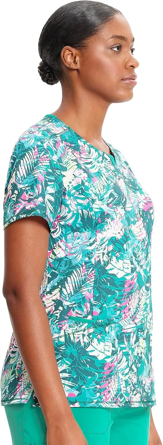 Infinity Cherokee Women Scrubs Top Round Neck CK609