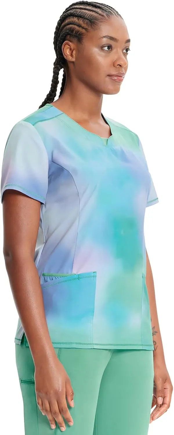 Infinity Cherokee Women Scrubs Top Round Neck CK609