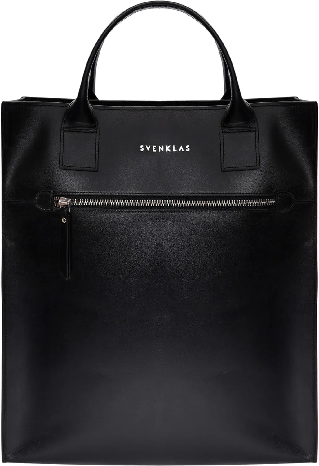 Iona Designer Multipurpose All In One Stylish Travel Tote | Laptop Compartment with Zipper | Italian Leather Black Tote Bag For Men, Women and Girls