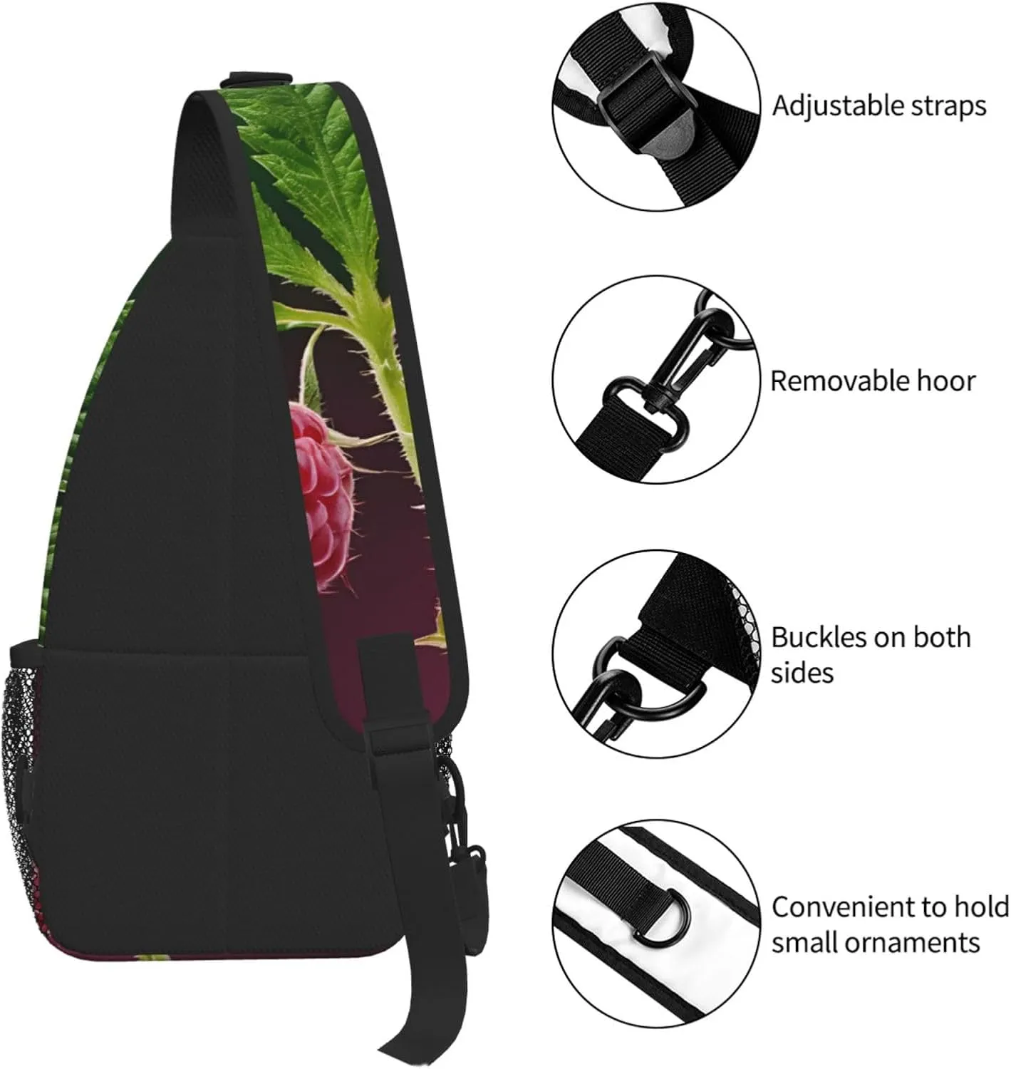 Jamaica Flag Leaves Print Cross Chest Bag Diagonally For Short-Distance Travel And Daily Use