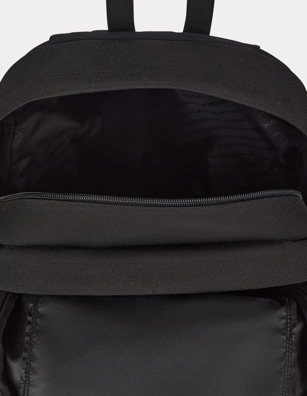 JanSport Main Campus FX Backpack - Travel or Work Bag w 15-Inch Laptop Pack with Leather Trim, Black
