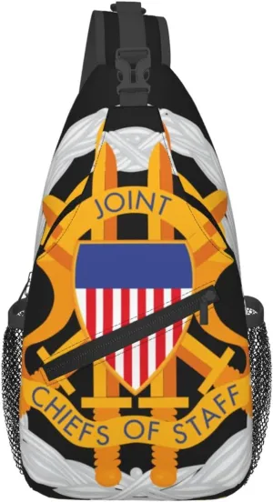 Joint Chiefs Of Staff Seal Crossbody Bags For Women Men Chest Backpack Gym Shoulder Bag Travel Outdoor Sports Casual Crossbody Bags