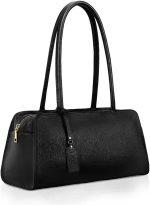 Kattee Leather Purses and Handbags for Women Medium Top-handle Tote Bag Satchel Shoulder Bags