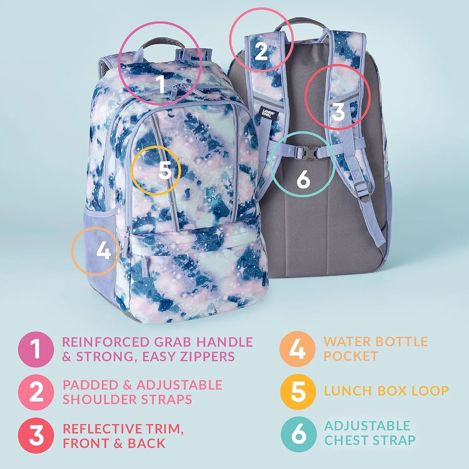 Kids' ClassMate Large Backpack Cobalt